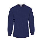 KANT 2 İplik Bisiklet Yaka Sweatshirt Lacivert (1. Kalite)