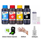 Canon Pixma TR4650 Uyumlu Kartuş Dolum Seti