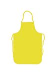 Omniclean Sarı Askılı Mutfak Bulaşık Önlüğü Lamineli 50 x100 cm 