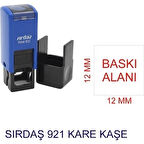 Sırdaş Otomatik Kaşe 921 (1-10 numaralı)12x12 Baskı Alanı