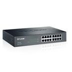 TP-LINK TL-SG1016D 16 Port 10/100/1000 Gigabit Metal Kasa Desktop Switch RACK MOUNT