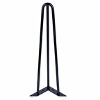 Side Metal Ahşap ve Kütük Sehpa Ayağı 40 CM