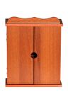 Ahşap Anahtar Kutusu Dolabı Ceviz Renk