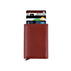 Garbalia Sparta Mekanizmalı Hakiki Deri Cüzdan