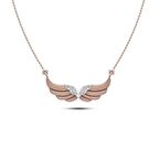Pırlantalı Angel Kolye
