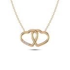 Pırlanta Kalp kolye