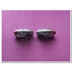 WOC Chrome Fiat Egea Krom Ayna Kapağı 2015 Sonrası 2 Parça Abs Krom