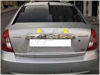 WOC Chrome Hyundai Accent Era Krom Bagaj Çıtası 2005-2011 Paslanmaz Çelik