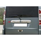 WOC Chrome Fiat Doblo Krom Bagaj Çıtası 2006-2012 Paslanmaz Çelik