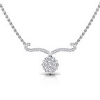 0,17 Karat Pırlantalı Kolye