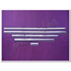 WOC Chrome VW T6 Transporter Kısa Şase Krom Yan Kapı Çıtası 2015 Sonrası 5 Parça Paslanmaz Çelik