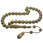 Sistemli Küre Kesim Açık Kahverengi Pelesenk Tesbih