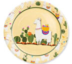 TABAK LAMA KAKTÜSLÜ KARTON 23 CM 8 ADET