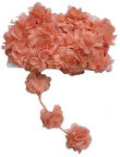 Çiçek Tül Lazer Kesim Gül Kurusu  10 Yard ( Yaklaşık 150 Çiçek )