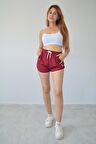 Royyen 360 Biyeli Polyester Kadın Şort