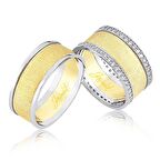 Taşlı Altın Alyans 2106