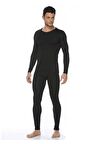 Erkek Siyah Thermolux Termal Takım 700