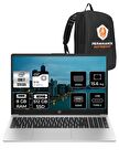 HP 250 G10 Intel Core i7 1355U 8GB RAM 512GB SSD 15.6'' FHD FDOS 8A541EA & PER4 ÇANTA