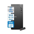 Dell Tower ECT1250 Intel® Core™ İ7-14700 96GB Ddr5 2tb SSD Intel® UHD Graphics 770 Freedos Mini Tower Masaüstü Bilgisayar RPLSR007F34+ZETTAUSBBELLEK