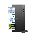 Dell Tower ECT1250 Intel® Core™ İ7-14700 128GB Ddr5 4tb SSD 4GB/GT1030  WIN11PRO Mini Tower Masaüstü Bilgisayar RPLSR00721P40+ZETTAUSBBELLEK