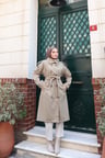 TRENÇKOT - YAĞ YEŞİLİ