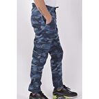 QUITS KIDS Bel Ve Paça Lastikli,kargo Cepli Kamuflaj Desen Pantolon-91000