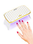 XLed Portatif Mini Uv Led Lamba Manikür Tırnak Kurutucu Beyaz 36w