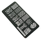Nail Art Stamping Baskı Plakası VV08