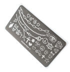 Nail Art Stamping Baskı Plakası S13