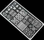 Nail Art Stamping Baskı Plakası