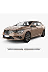 Megane 4 2020- Uyumlu Krom Çamurluk Çıtası Paslanmaz Çelik 2 Parça