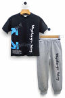 Erkek Çocuk Tişört & Eşofman Altı Takımı - Konforlu ve Şık Tasarım