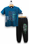 Erkek Çocuk Tişört & Eşofman Altı Takımı - Konforlu ve Şık Tasarım
