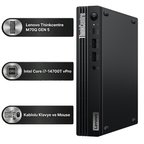 Lenovo ThinkCentre M70q Gen 5 Intel Core i7-14700T 64GB 1TB SSD Freedos Mini Masaüstü Bilgisayar 12TESH46TX 004