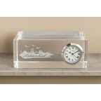 İstanbul Tasarımlı Kristal Saatli Biblo