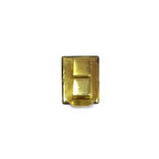 Yaylı Klips, Kutu Ön Kilidi - Büyük, Sarı, 1 Adet