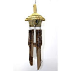 Hasır Kuş Yuvalı Bambu Çan 50 cm