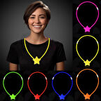 Glow  Yıldız Kolye - Glow Kolye - Glow Partisi Yıldız Kolye 6 Adet