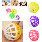 100 Adet Çıngıraklı Evcil Hayvan Oyun Topu