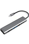 Type-c To Hdtv Multifunction Adapter 8 Port Kablo