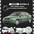 Opel Astra G Oto Araç Kapı Koruma Fitili 5metre Parlak Beyaz Renk