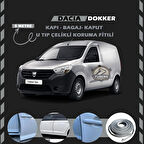 Dacia Dokker Oto Araç Kapı Koruma Fitili 5metre Parlak Gri Renk