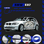 Bmw E87 Oto Araç Kapı Koruma Fitili 5metre Parlak Mavi Renk