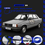 Renault R9 Oto Araç Kapı Koruma Fitili 5metre Parlak Mavi Renk