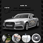 Audi A6  Oto Araç Kapı Koruma Fitili 5metre Parlak Siyah Renk