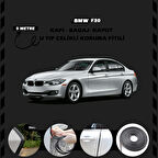 Bmw F30 Oto Araç Kapı Koruma Fitili 5metre Parlak Siyah Renk
