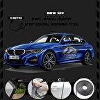 Bmw G20 Oto Araç Kapı Koruma Fitili 5metre Parlak Siyah Renk