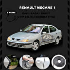 Renault Megane 1 Oto Araç Kapı Koruma Fitili 5metre Parlak Siyah Renk