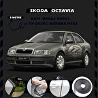 Skoda Octavia Oto Araç Kapı Koruma Fitili 5metre Parlak Siyah Renk