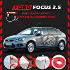 Ford Focus 2.5 Oto Araç Kapı Koruma Fitili 5metre Parlak Kırmızı Renk